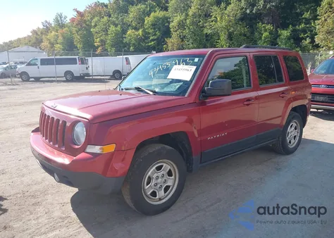 2016 Jeep Patriot Sport from USA, damaged, VIN 1C4NJRBBXGD668543